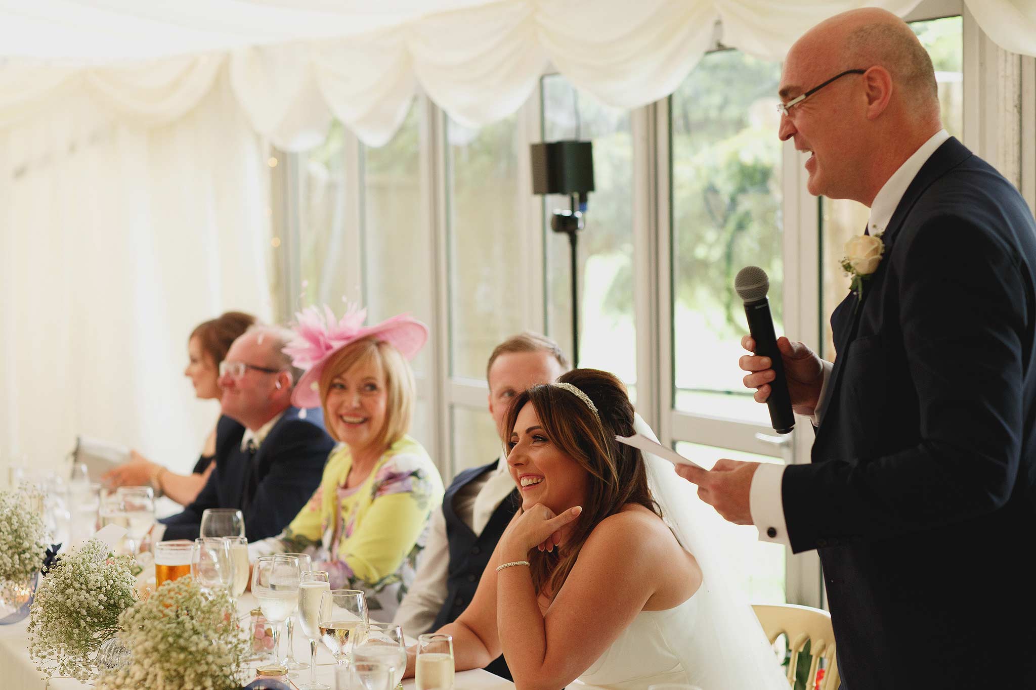 wedding speeches at the inn at whitewell