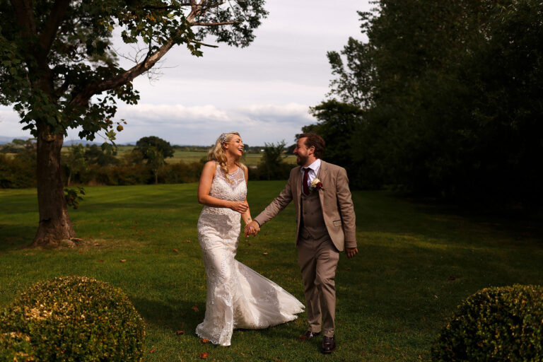 Summer wedding at the River Barn